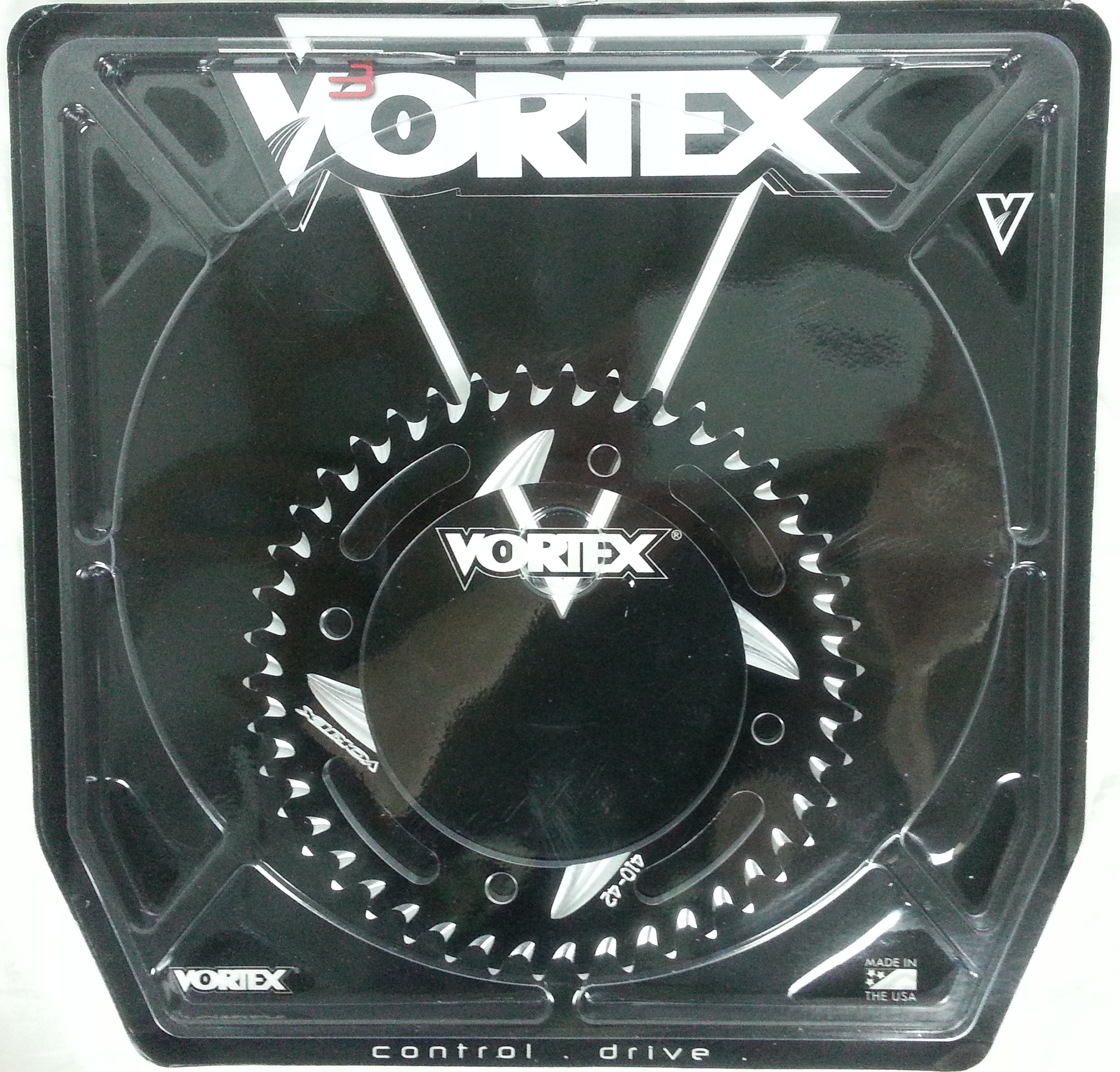 Vortex 592K-42 Silver 42-Tooth Rear Sprocket 