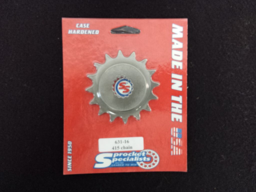 Sprocket Specialists YZ85 Front Sprocket, 15 or 16 tooth, 415 or stock chain GatorRimZ