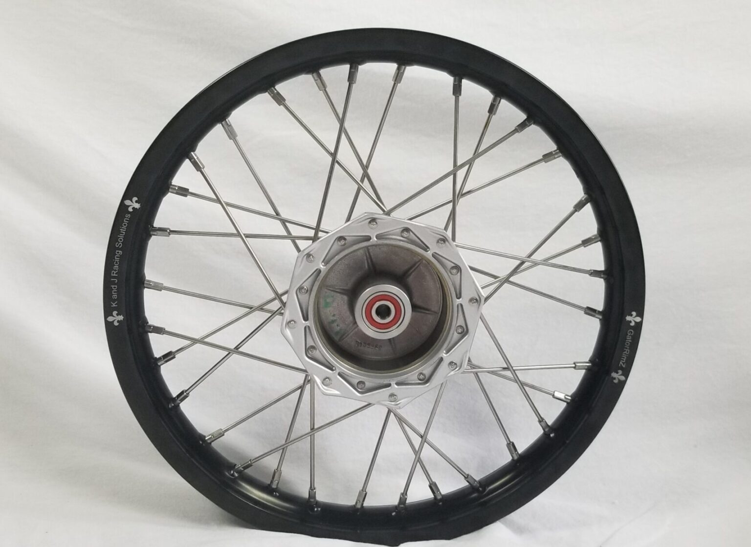 NEW! GatorRimZ Kawasaki KLX110 DIRT Wheels OEM sizes (14″ front, 12