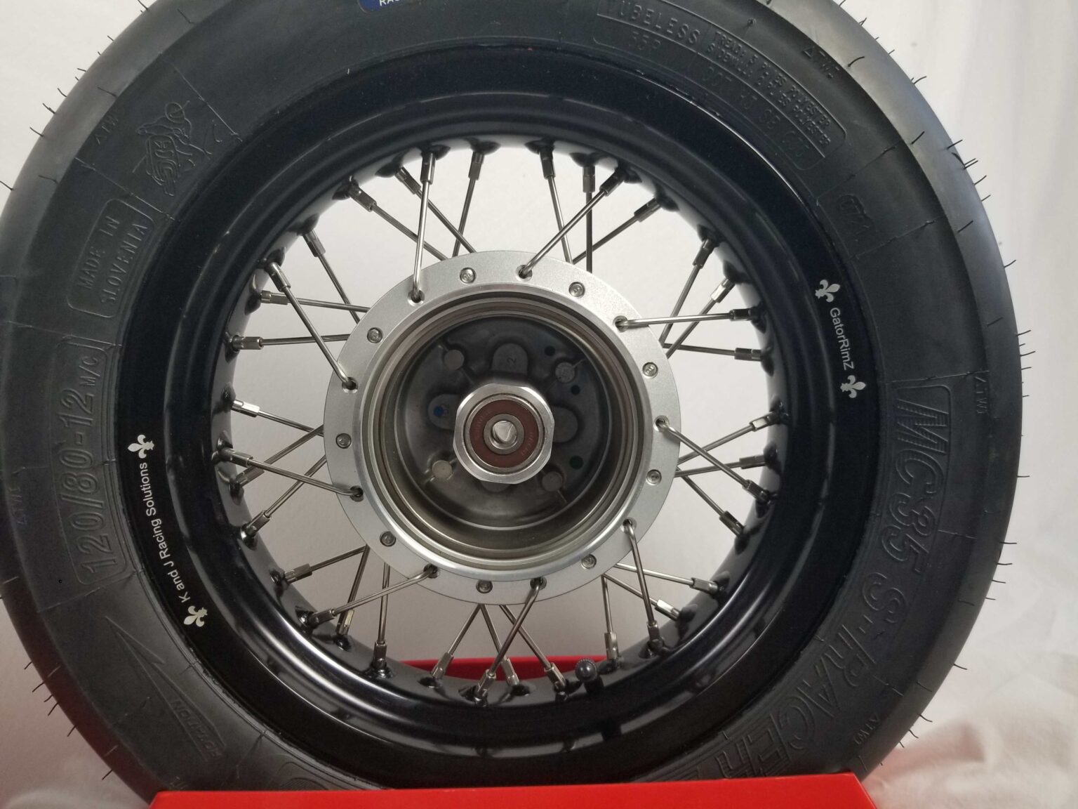 TTR125 12″ Disc Front and Rear Built Wheels with OEM hubs, 2.15″, 2.50