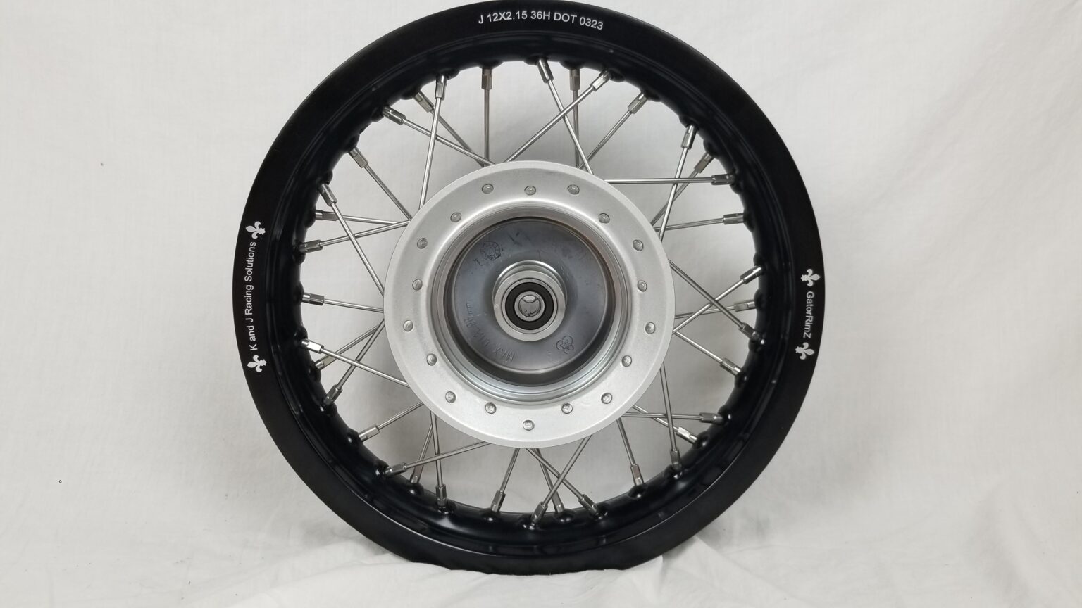 GatorRimZ Honda CRF110 12″ Front or Rear Built Wheels with OEM hub 12″ x 2.15,” 2.50″ 3.00
