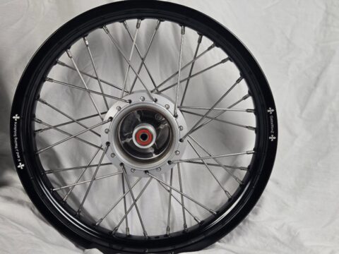 Honda CRF100 XR100 17" built wheels complete with OEM hub, 2.50" , 3.00" and 3.50" widths - Image 4