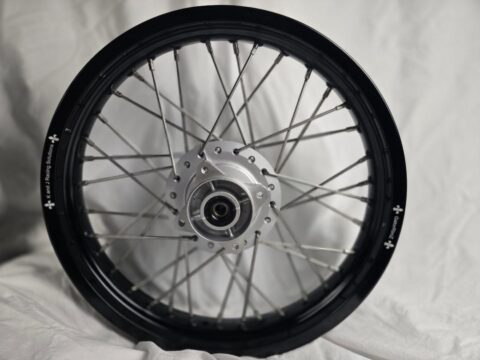 Honda CRF100 XR100 17" built wheels complete with OEM hub, 2.50" , 3.00" and 3.50" widths - Image 5