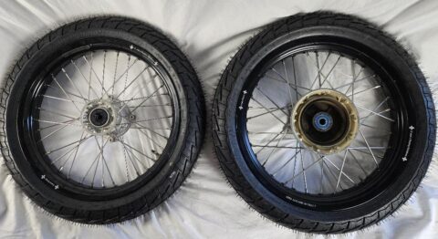 GatorRimZ Honda CRF150F 17" Complete BUILT wheels, 17" x 2.50, 17" x 3.00 or 17" x 3.50"
