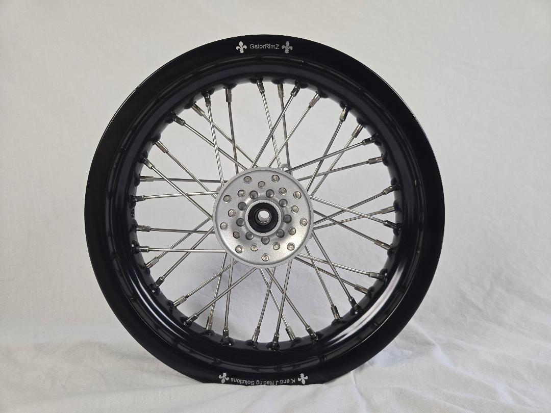 Yamaha TTR125F 12" built wheels complete with OEM hub, 2.15" , 2.50" and 3.00" widths - Image 3