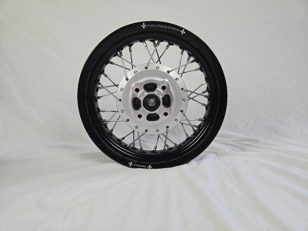 Yamaha TTR125F 12" built wheels complete with OEM hub, 2.15" , 2.50" and 3.00" widths - Image 4